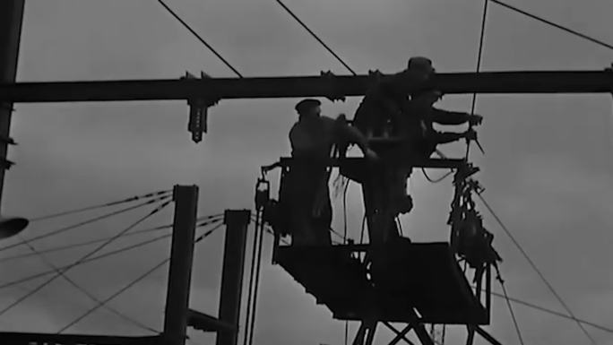 50年代电气化铁路建设