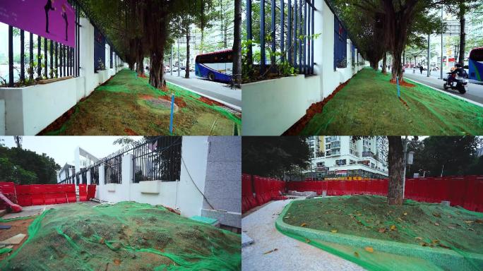 深圳工地施工铺设绿网