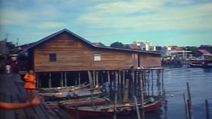60年代马来西亚槟城棚户区