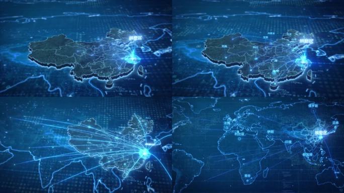 拱墅区-辐射全国全球视频素材