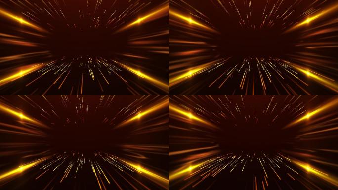 大气金色片头粒子模板