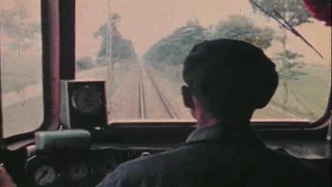 70年代80年代火车铁路通车