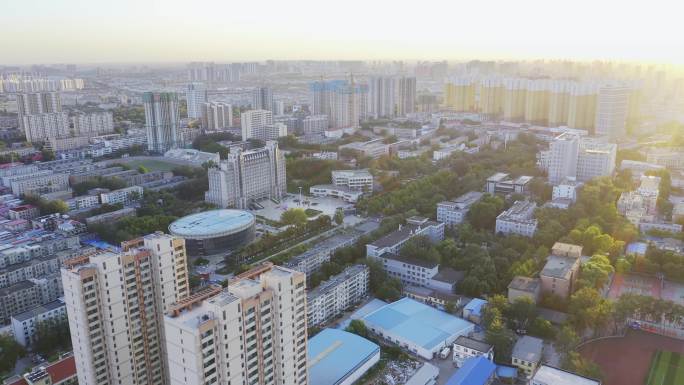 航拍河北大学