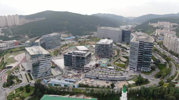 高新园区腾飞软件园-大景航拍