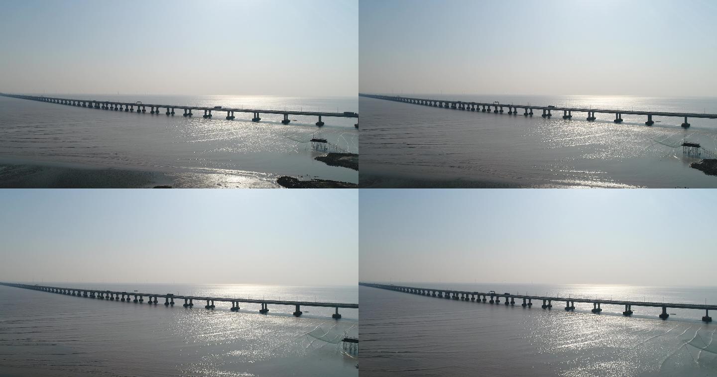 航拍东海大桥
