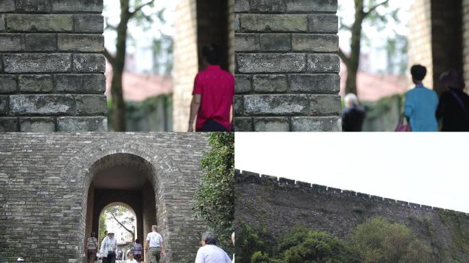 南京城墙景点景色