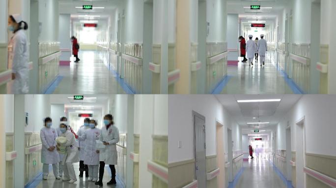 妇幼保健院过道室内护士6组