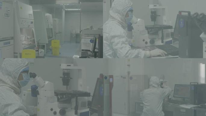 索尼FS7实拍4K实验室检验仪器【灰片】