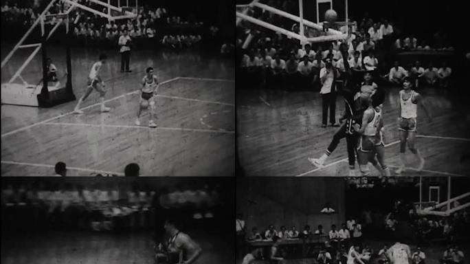 70年代的篮球友谊赛