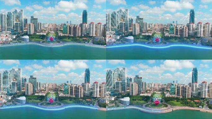 4K科技城市-青岛科技-智慧城市
