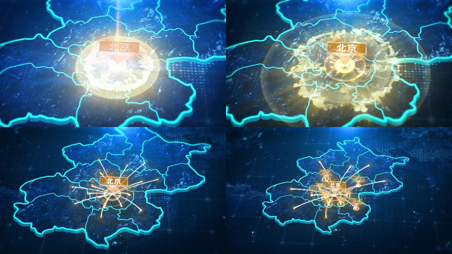 科技感（北京）地图辐射