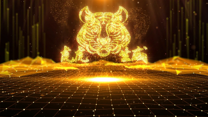 大气年会晚会开场片头