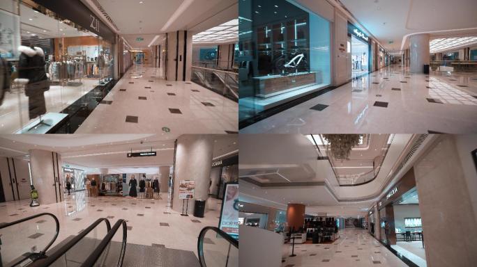 4K高端奢华大型购物中心唯美移动空镜