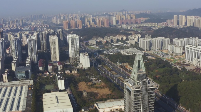 长沙市政府和长沙全景