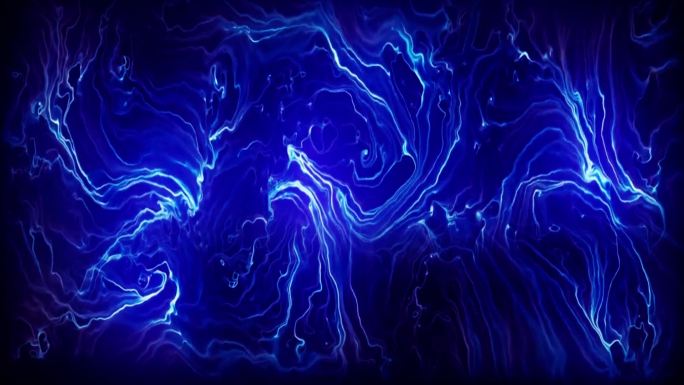 油墨抽象粒子海洋大屏背景