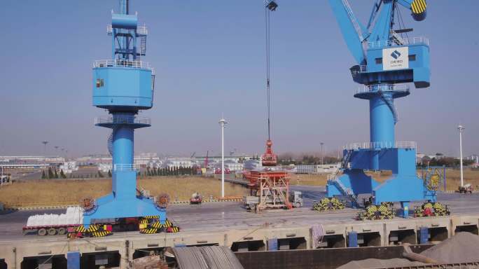 港口码头卸煤发电厂煤发电