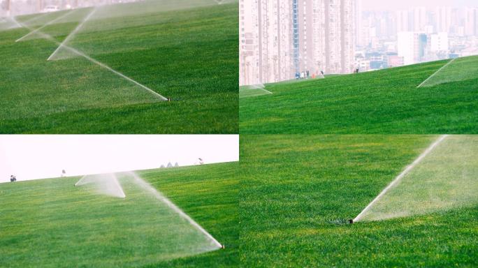 公园草坪自动灌溉