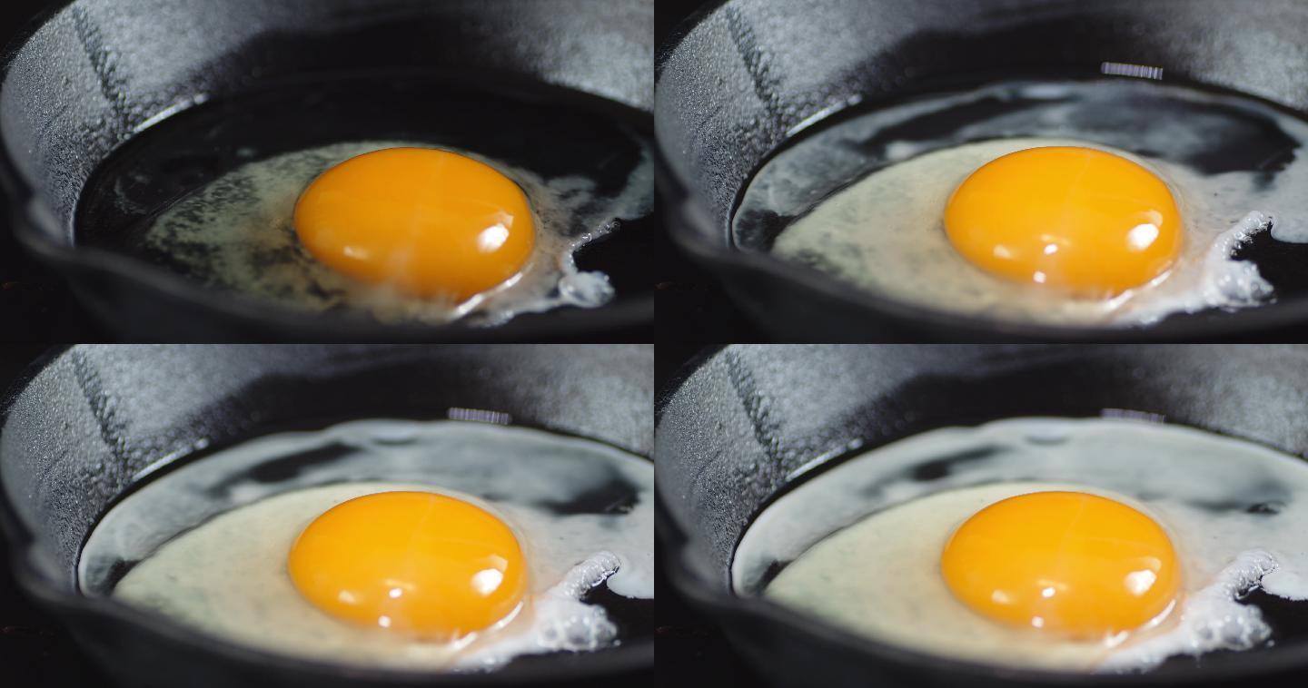 4K煎鸡蛋营养早餐