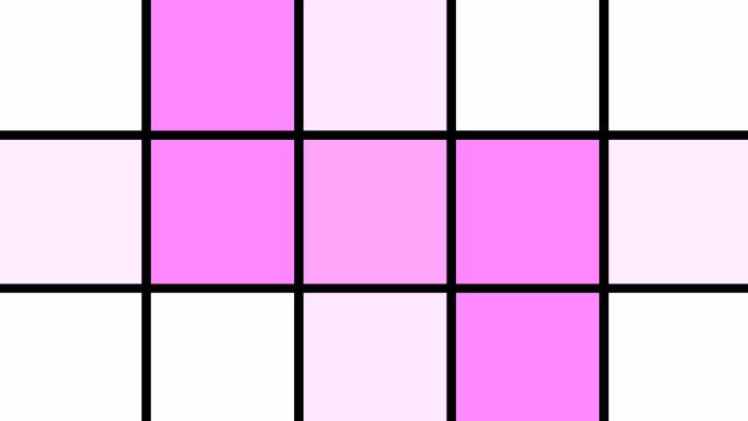 色块方块分屏跑屏质感方形色块