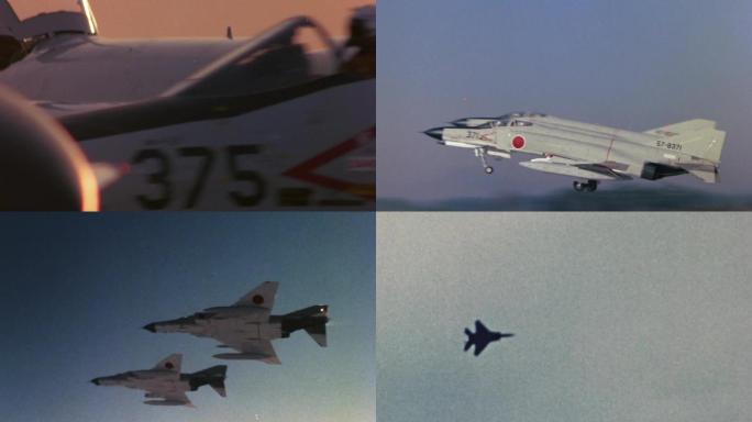 60年代日本检修维修F-4鬼怪战斗机