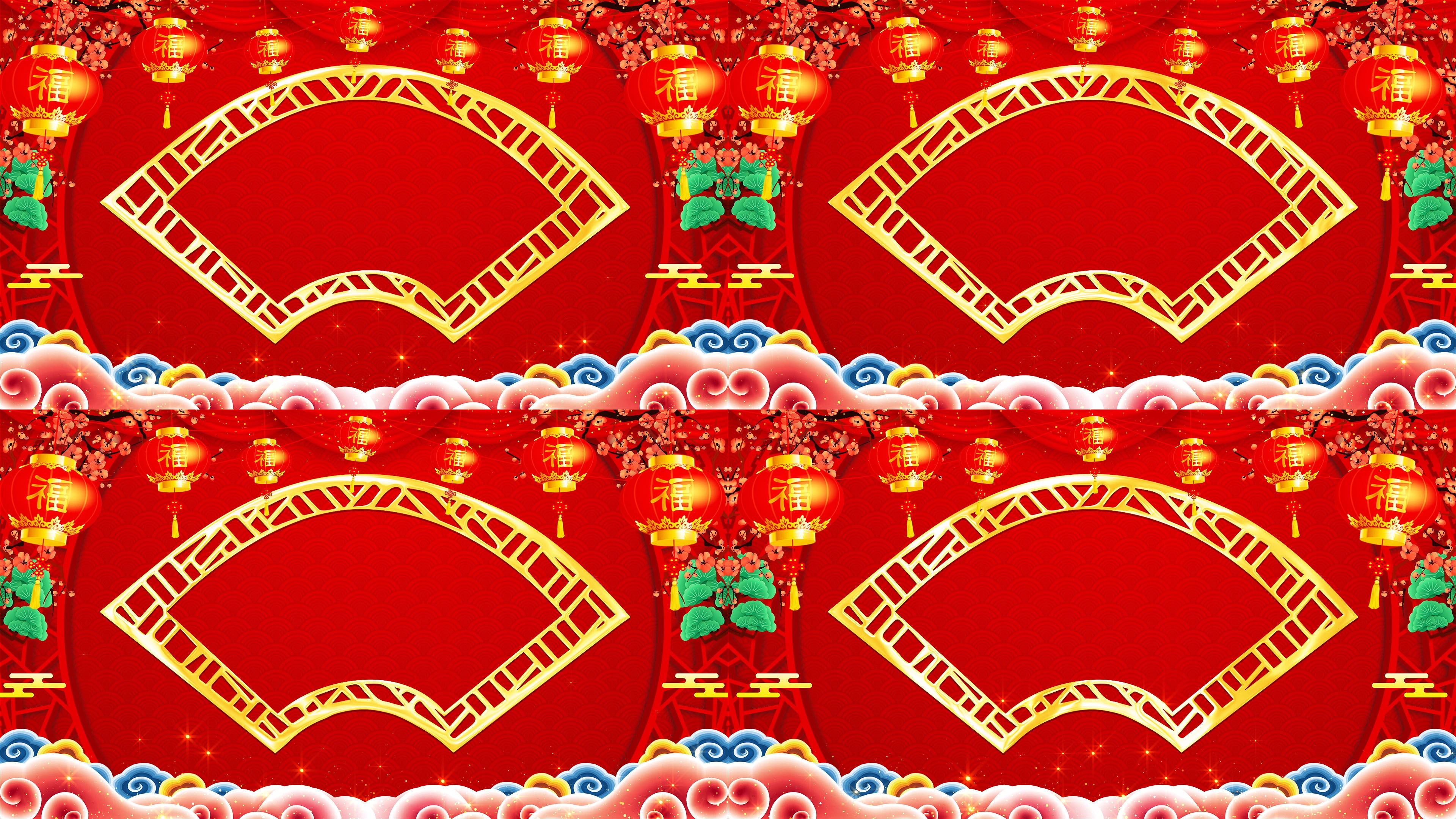 戏曲评书相声三句半背景循环