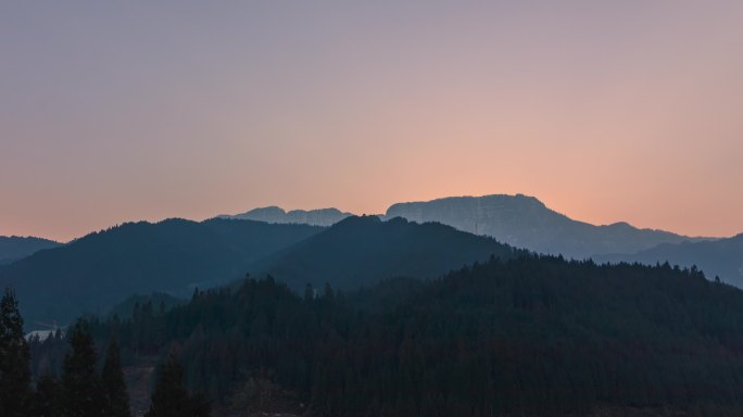 洪雅瓦屋山延时