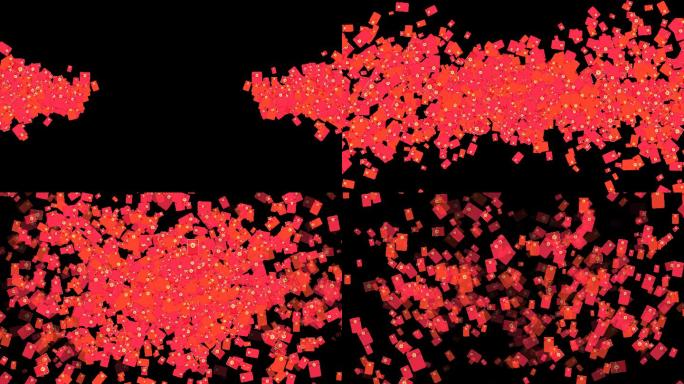 4K红包碰撞飞扬通道视频