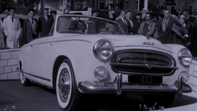 50年代巴黎车展