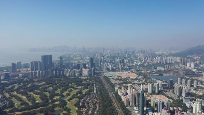 深圳福田深南大道大景前进