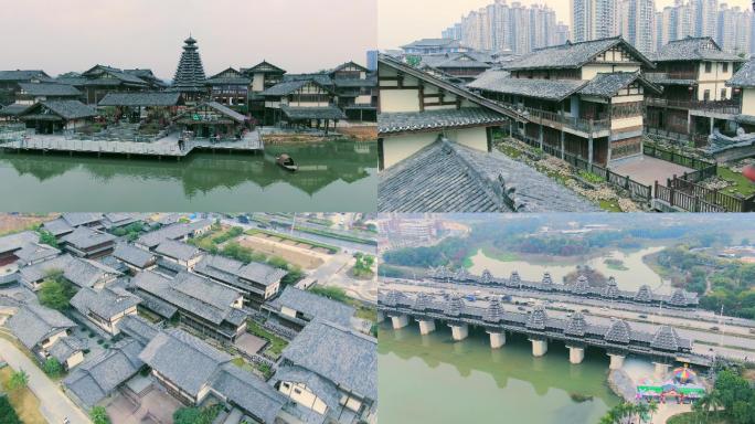 古建筑、广西民族特色建筑物
