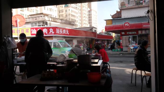 广东地区早餐肠粉店