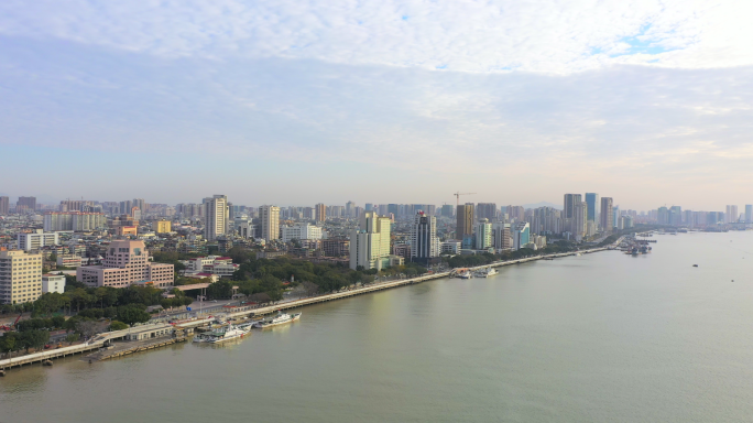 【4K】汕头市海滨路大景