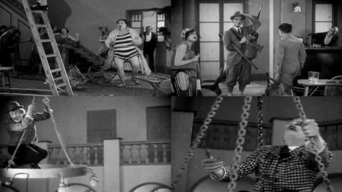 上世纪20年代30年代初期拍摄电影默片