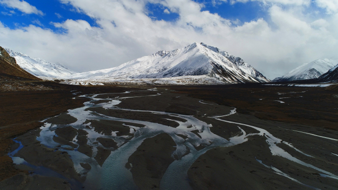 西藏八宿然乌德姆拉山冰天雪地(1)