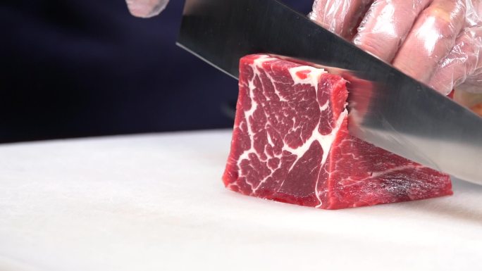 切肉切牛肉