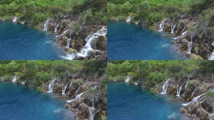 九寨九寨沟九寨沟航拍