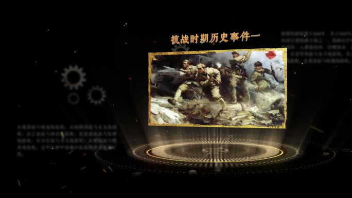 大气复古怀旧历史回顾企业发展历程AE模板