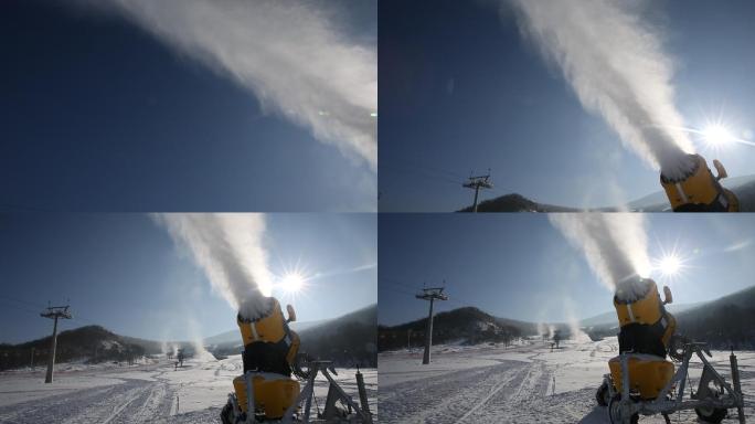 滑雪场造雪机