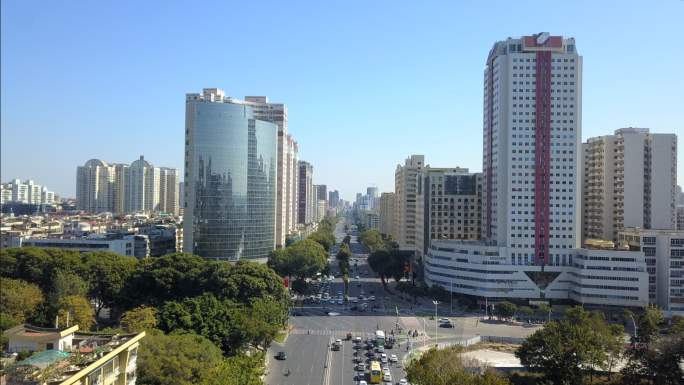 【4K】汕头市龙湖区城市航拍