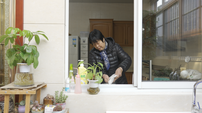 【4k】一家人搓团圆吃团圆过年视频素材