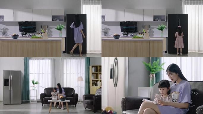 冰箱广告片温馨家庭