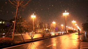 下雪夜景视频素材下载 下雪夜景ae模板下载 Vj师网 下雪夜景视频素材下载 下雪夜景ae模板下载 Vj师网