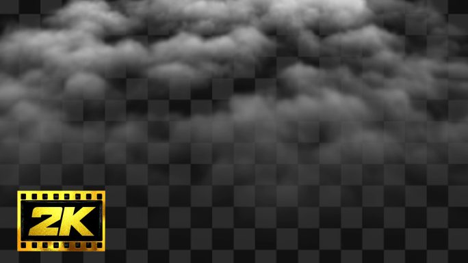 【Alpha通道】冲屏云雾流动云01C