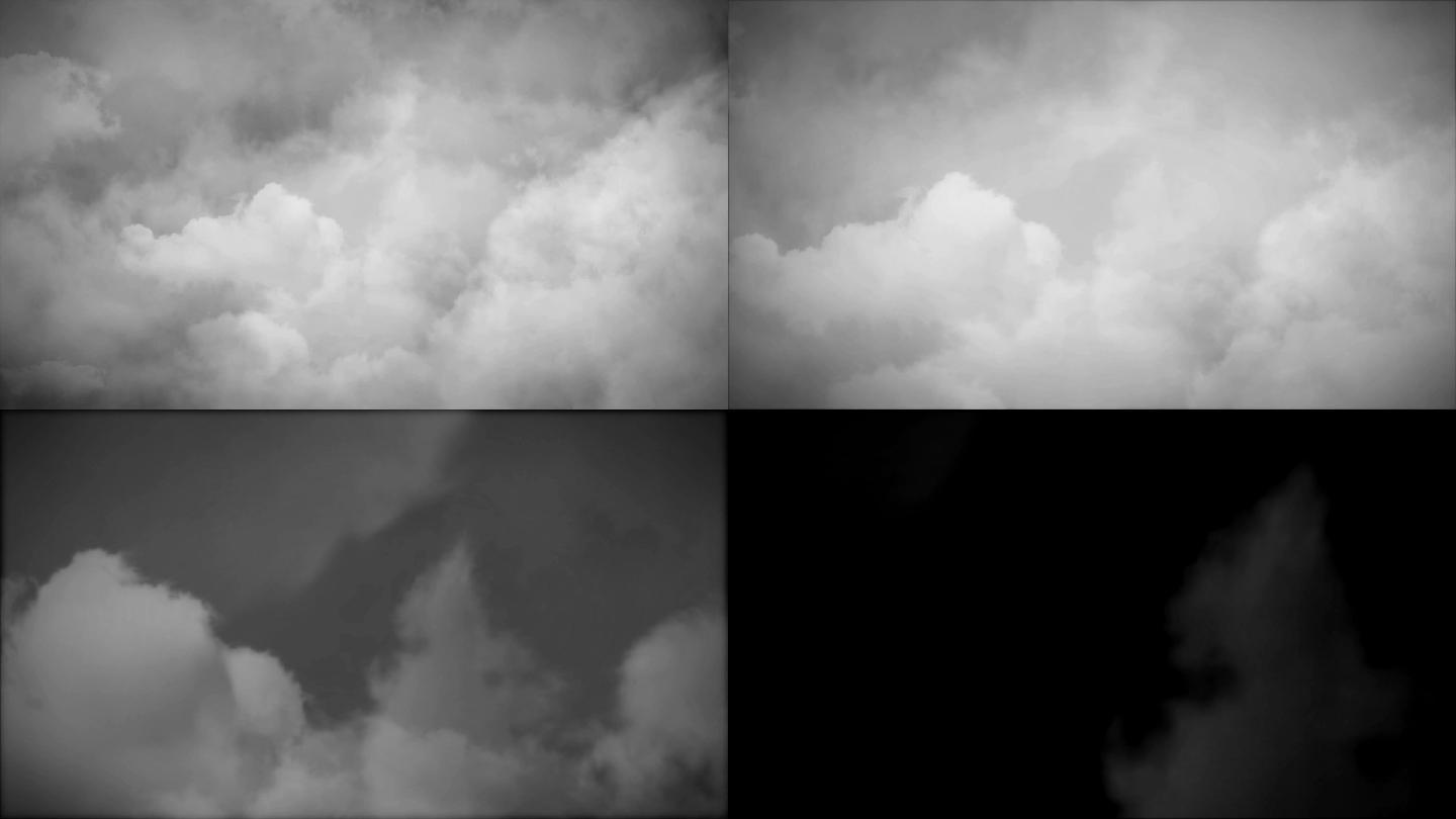 AE模板带通道云层穿梭云层俯冲地球