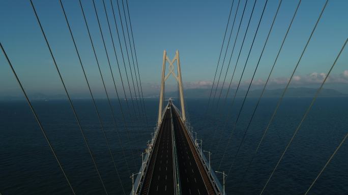 珠海粤港澳大湾区港珠澳大桥穿越中国结