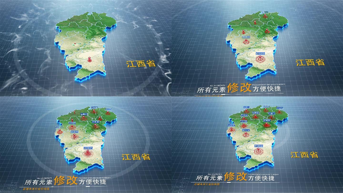 江西科技地图