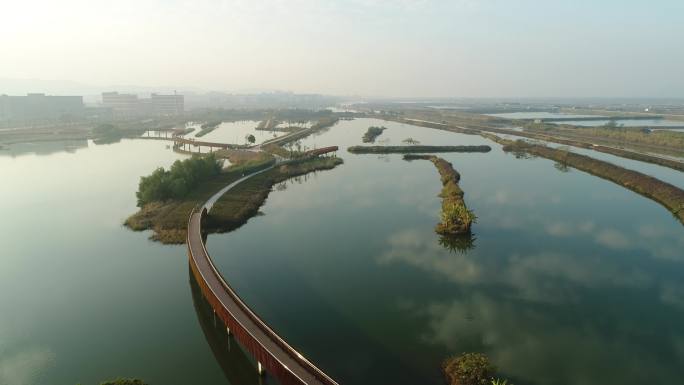 珠海三灶大门口湿地公园