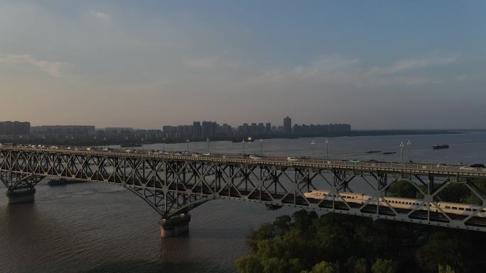 南京长江大桥高铁通过