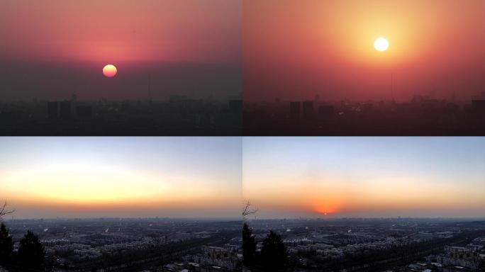 北京日出-2021新年第一天