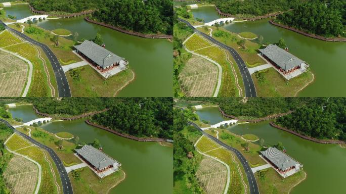 珠海香山湖公园栈道网红打卡点